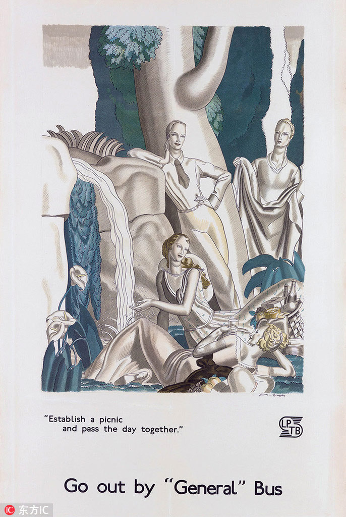 英國(guó)珍貴舊海報(bào)重現(xiàn)“日不落帝國(guó)”的黃金時(shí)代（組圖）